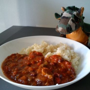 Gulasz z czerwoną fasolą