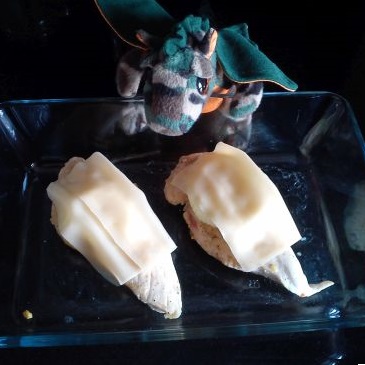 filety z kurczaka z cebulą i majonezem