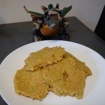 Placki marchewkowe na słodko