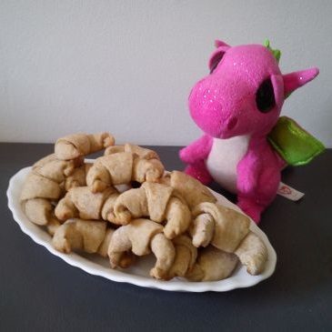 Rogaliki orzechowo-banowe