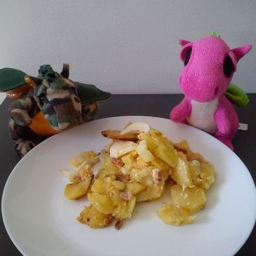 Zapiekanka ziemniaczana z boczkiem