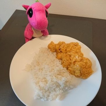 Kurczak w soku pomarańczowym i sezamie