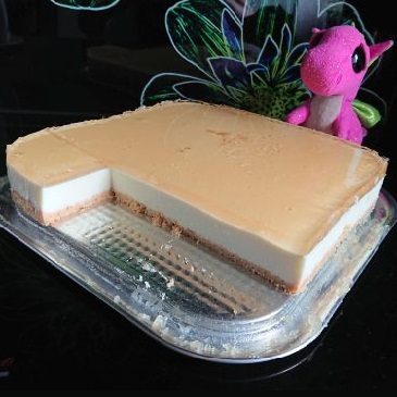 Sernik na zimno z galaretką