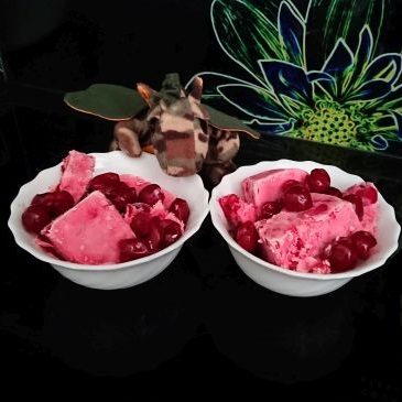 Lody wiśniowe na śmietanie