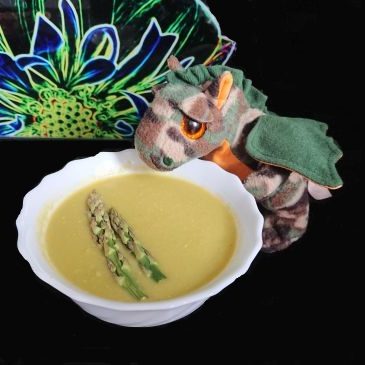 Zupa krem szparagowo-selerowa