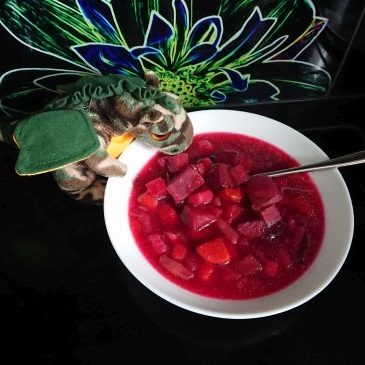 Smoczy barszcz a la ukraiński