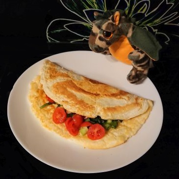 omlet białkowy wytrawny