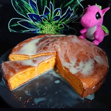 ciasto batatowe z twarogiem