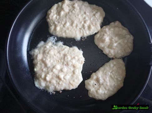 placuszki bananowe z serka wiejskiego