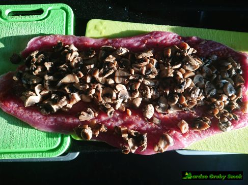 polędwiczka wieprzowa faszerowana pieczarkami