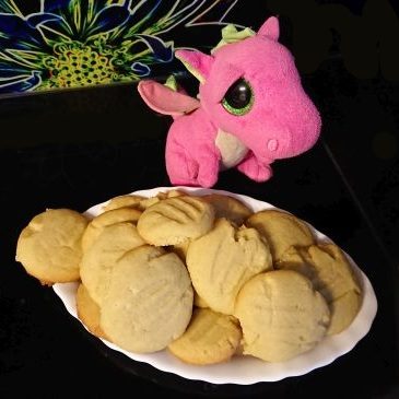 Kruche ciastka pistacjowe