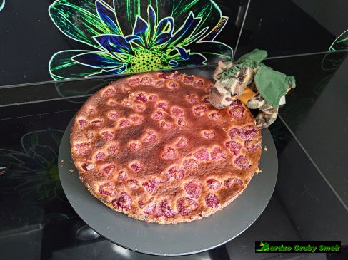 tarta z malinami