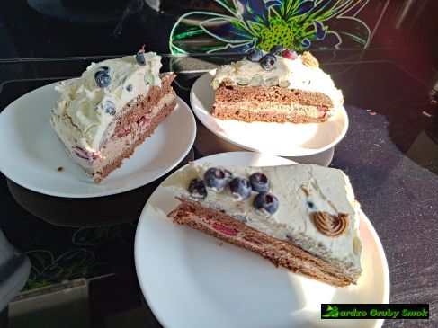tort z masą czekoladową