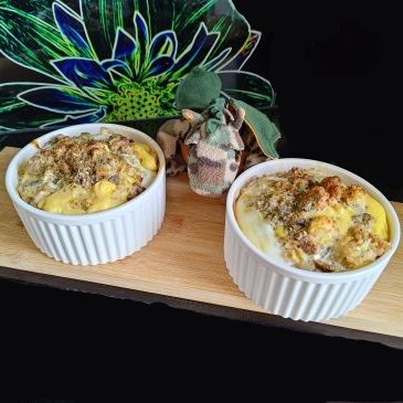 Zapiekanka ryżowa z mięsem