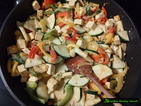 Tofu z warzywami po azjatycku