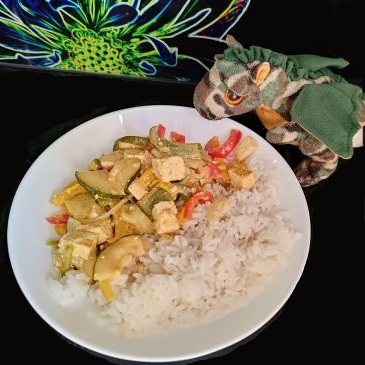 Tofu z warzywami po azjatycku