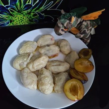 Knedle ze śliwkami