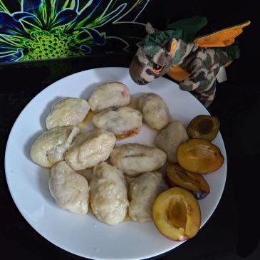 knedle ze śliwkami