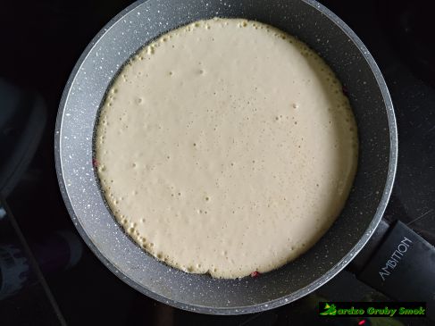 omlet twarogowy na słodko