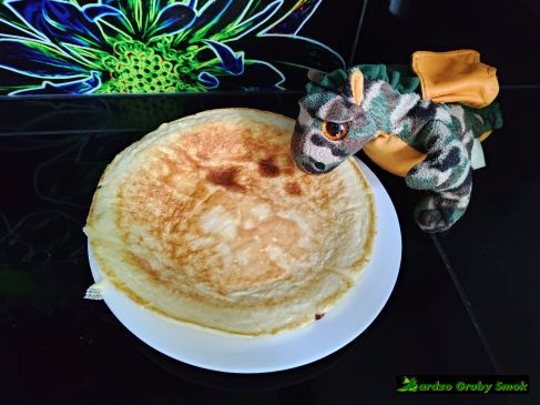 omlet twarogowy na słodko