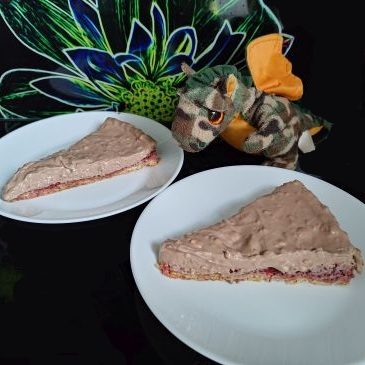 Tarta malinowo-czekoladowa