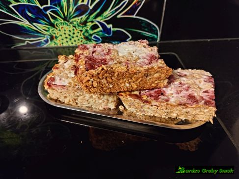 Batoniki owsiano-bananowe